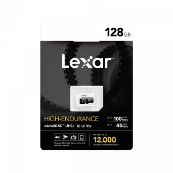 microSD High Endurance card 128GB C10 A1 U1 V30 100/45MB/s