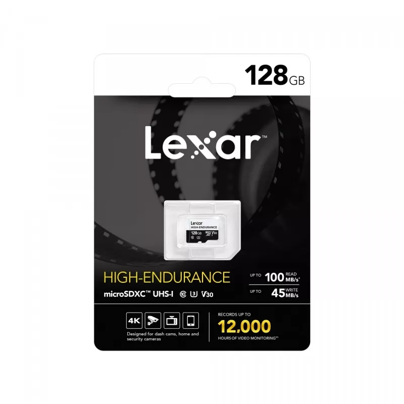 microSD High Endurance card 128GB C10 A1 U1 V30 100/45MB/s