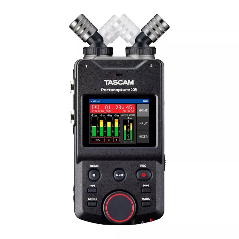 Tascam Portacapture X6 - portable, high resolution multi-track recorder