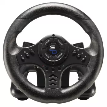Steering Wheel + Pedals Subsonic SA5426-NG Black USB 180° Rotation