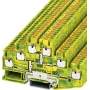Phoenix Contact Push-In Dreistock-Protective Earth Terminal PT-PE PT 2,5-3PE Green-Yellow Contents: 1 pc(s) (3210525)
