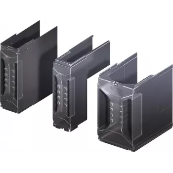 Enclosure cover Rittal SV 9677.410, polycarbonate housing, black, single-piece