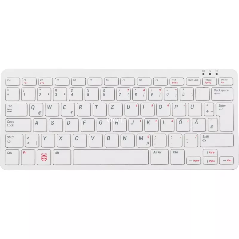 Wired USB Keyboard Raspberry PI KEYBOARD DE RB-TASTA01W — USB connection, German layout