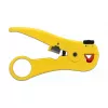 Cable stripper DELOCK 86478 — stripping capacity 3.5–9 mm, length 111 mm, yellow
