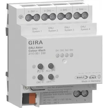 GIRA 211300 DALI actuator Colour 4f KNX REG (211300)