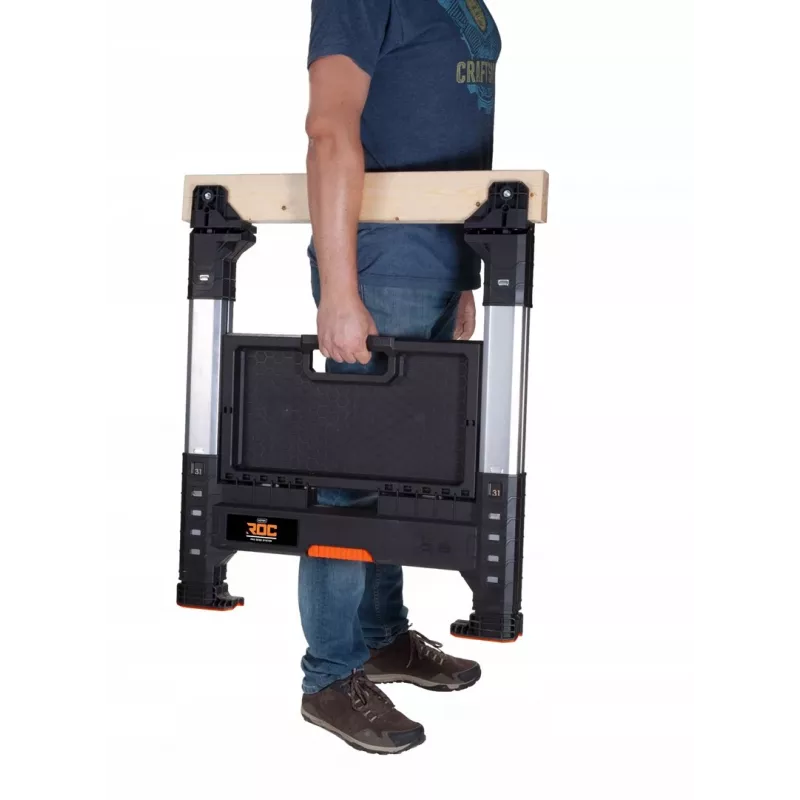 Keter Lumberjack ROC Pro Gear sawhorse and work table stand