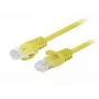 PATCHCORD Cat.5E UTP 1M Yellow FLUKE PASSED LANBERG 10-PACK