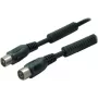 Antenna Cable ShiverPeaks 80202-128-1.5S — coaxial lead, 1.5 m, 100 dB, black