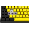 Mechanical gaming keyboard LORGAR KBP70MW 65% Black Yellow EN layout
