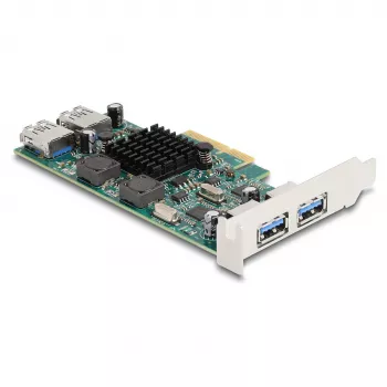 DeLOCK PCI Express x4 Card 2 x USB 5 Gbps Type-A 2 x internal USB