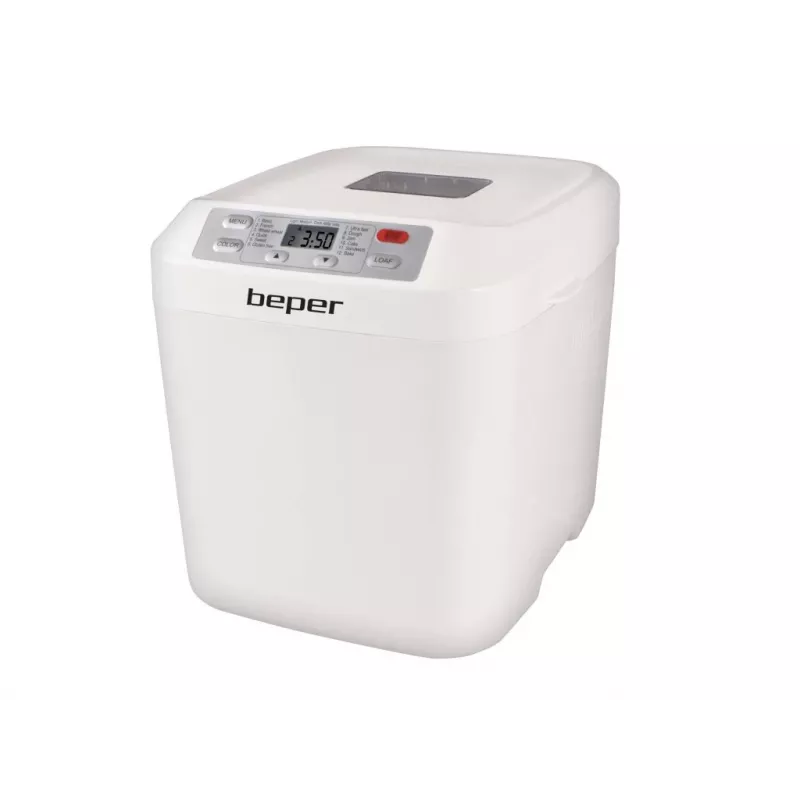 Bread maker Beper BC.130 - 550 W, 12 programs, 600-900 g loaves