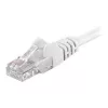 Wentronic Goobay CAT 5e Patch Cable, U/UTP, White, 0.25 m - CCA Copper Mix (68614)
