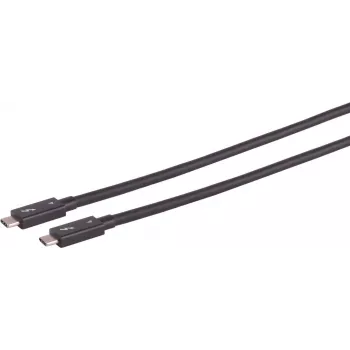 USB-C cable ShiverPeaks 13-72005 Type-C to Type-C 0.25 m TB4 UltraFlex