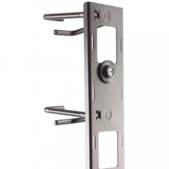 APC NetShelter Cable Management, Vertical Cable Manager, Cable Rings, Set of 8, Black, 55 mm x 766 mm x 85 mm