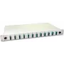 Lightwin LWL Splice Box, 24 Fibres, 12x DSC Multimode, 50/125µm OM3 Pigtail Splice Boxes (SPBOX 24G50 OM3 DSC)