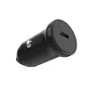 Car USB‑C charger FIXED FIXCC20N‑C‑BK 20W, single USB‑C port, compact black for 12V socket
