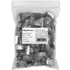 Modular RJ45 connector QOLTEC 54554 CAT5e FTP, 100 pcs, silver, plastic, 11×22×18 mm