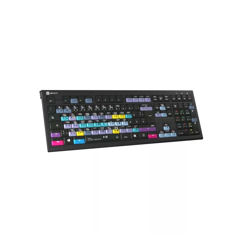 Logickeyboard ASTRA 2 keyboard USB QWERTZ English Black Full-size 108 keys