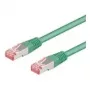 Wentronic Goobay CAT 6 Patch Cable, S/FTP (PiMF), Green, 30 m - LSZH Halogen-Free, Copper (68297)