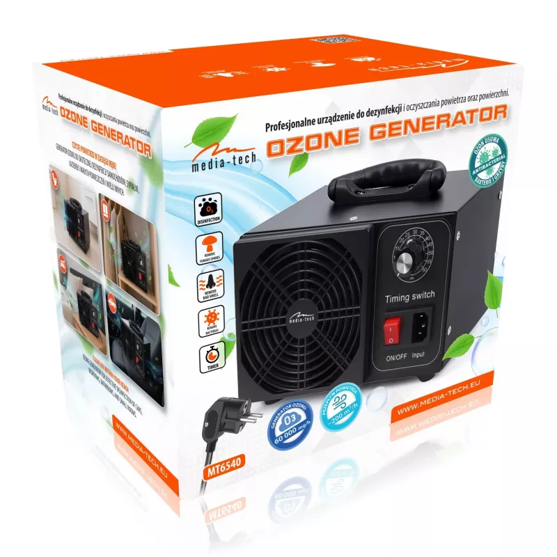 Ozone generator for air disinfection and purification OZONE GENERATOR MT6540