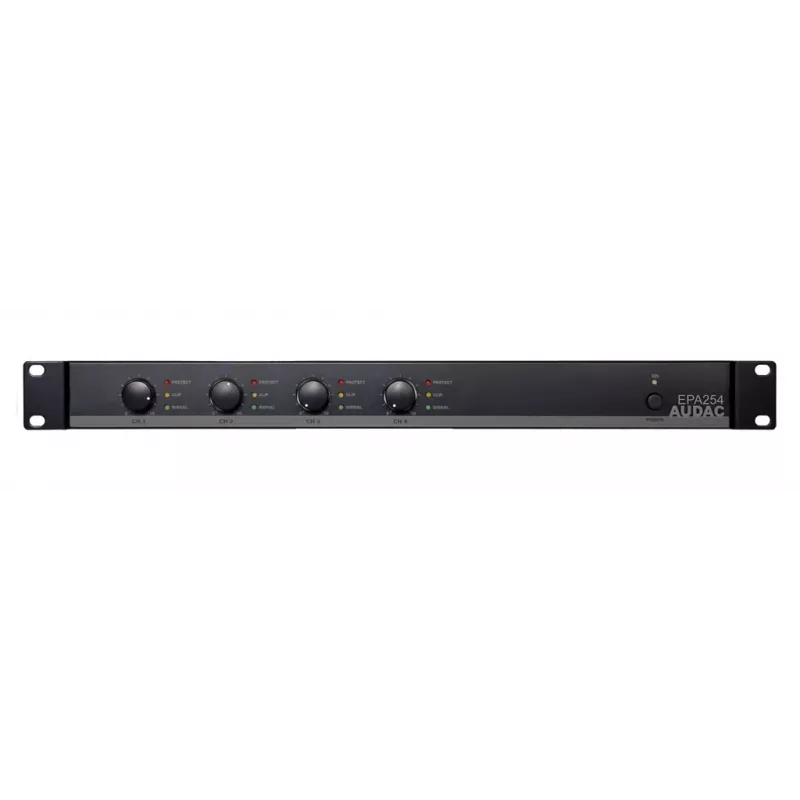 Audio Amplifier AUDAC EPA254 4.0 Channels Class D 0.1% THD