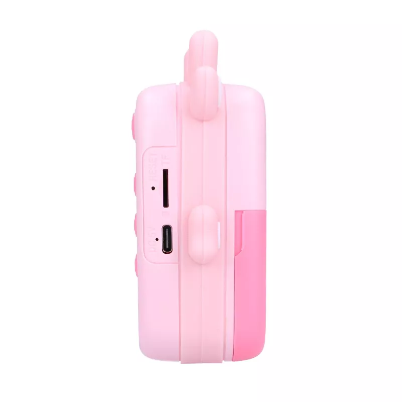 Extralink Set | Thermal Printer EPP-005 Pink + Thermal Paper 3 Rolls | fawn