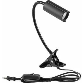 LED spot light EUROLITE KKL-7 3000K Black — 3000 K warm white, compact stage/visual lighting