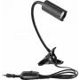 LED spot light EUROLITE KKL-7 3000K Black — 3000 K warm white, compact stage/visual lighting