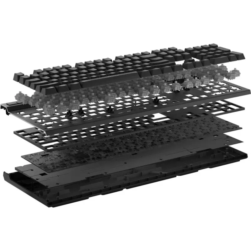 Corsair K70 MAX keyboard Gaming USB German Black