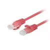 Fluke Passed Lanberg patchcord cat.6 UTP 1.5m red 10-pack