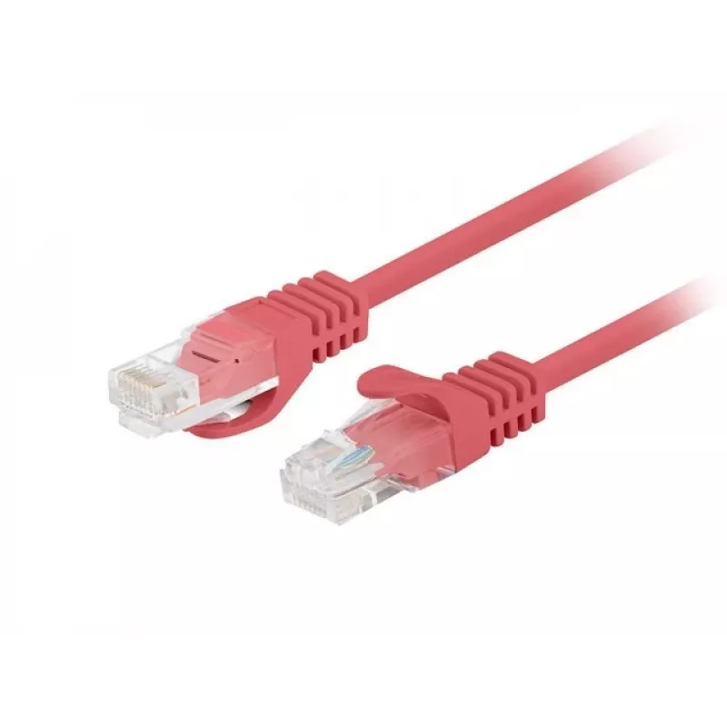 Fluke Passed Lanberg patchcord cat.6 UTP 1.5m red 10-pack