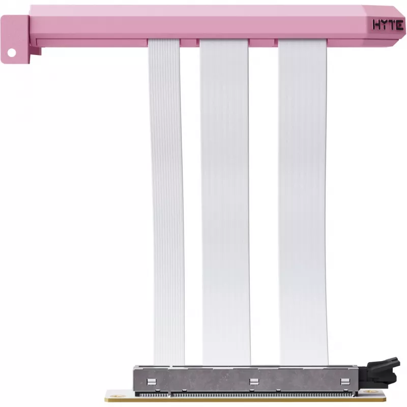 PCIe 5.0 Hyper Riser cable HYTE ACC-HYTE-PCIE50-SM, 20 cm, pink/white