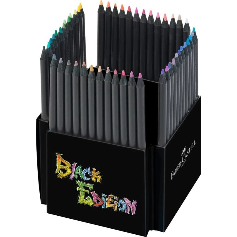 Colour pencils Faber-Castell 116450, multicolour set, 50 pieces, soft lead, cardboard box