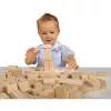 Eichhorn Natural wooden building blocks, Construction Toy
