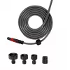 Hose EINHELL GE-HR 18/30-1 Li‑Solo 555 mm silver‑grey – replacement hose for cordless lawn scarifier