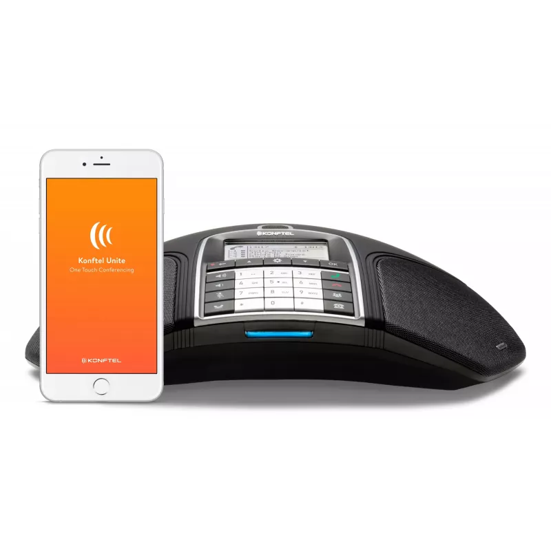 Konftel 300IPx - VoIP-Konferenztelefon - SIP v2 - Liquorice Black - for Konftel C50300IPx Hybrid