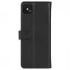 Phone wallet Krusell for Apple iPhone 12 Pro Max — black, folio case with card pocket