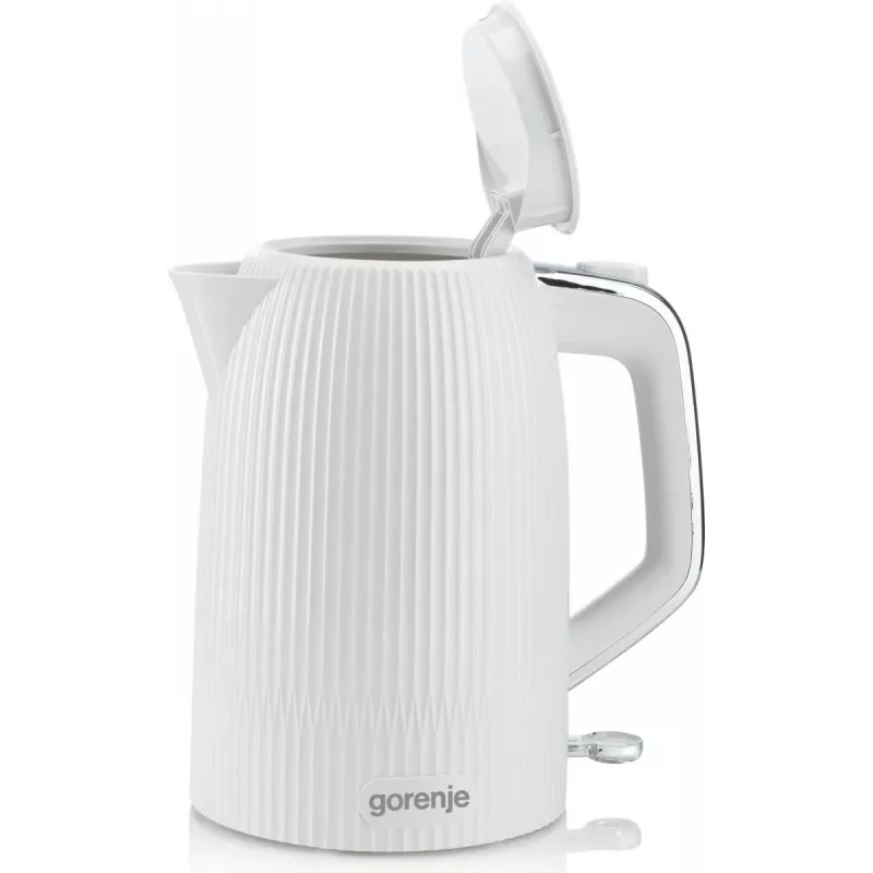Gorenje Kettle | K17DPW | Electric | 2200 W | 1.7 L | Stainless steel | 360° rotational base | White