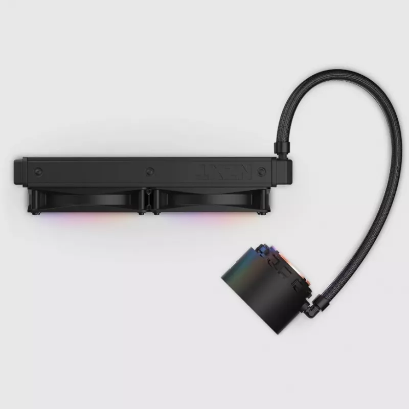 All-in-one liquid cooler NZXT Kraken Elite 240 RGB 12 cm Black