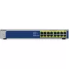 NETGEAR GS516PP Unmanaged Gigabit Ethernet (10/100/1000) Power over Ethernet (PoE) Blue, Grey