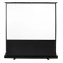 Projection screen MACLEAN MC-211 portable 100 inch (4:3) freestanding manual pull-up, viewing surface 200×150 cm