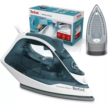 Tefal FV2839 Dry & Steam iron Cerilium soleplate 2400 W Blue, White