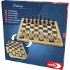 Deluxe Wood - Schach & Dame, Board Game