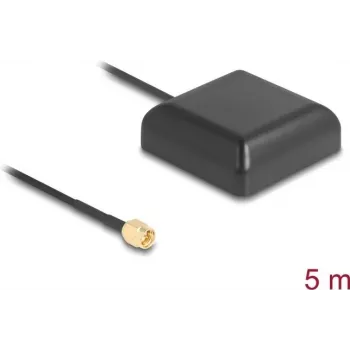 GNSS Antenna Navilock NL-203AA high-gain, SMA connector, 5 m cable, outdoor
