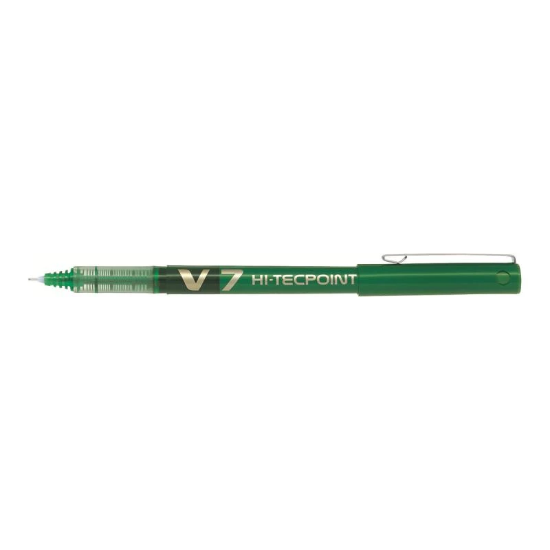 Stick pen Pilot Hi-Tecpoint V7 Green Writing colour Green