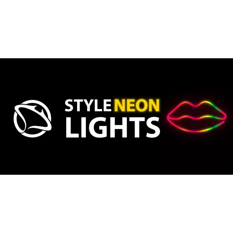 Neon lights MANTA SNL61RGB LIPS RGB color changing decorative sign, model SNL61RGB