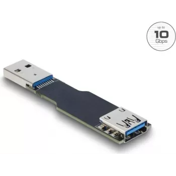 Gender changer cable DELOCK 67419 — USB Type-A to Type-A, black