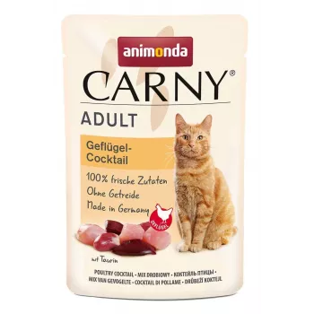 Wet cat food Animonda Carny Poultry Cocktail 85 g — grain-free, chicken, adult