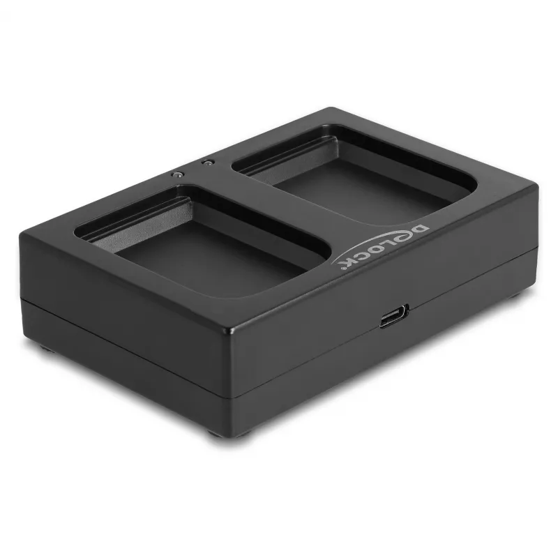 Charging cradle DeLOCK 90608 USB C Black 68x115x22mm