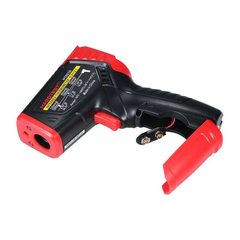 Digital Laser Pyrometer Habotest HT651D — non-contact infrared temperature meter